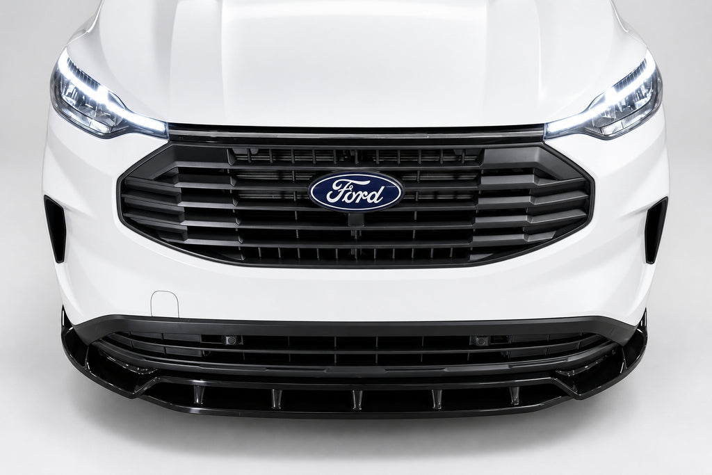 Front Splitter for Ford Transit Custom MK2 — 2023+ Gloss Black
