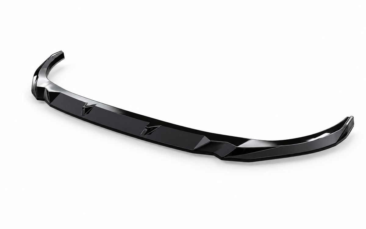 Audi A3 S-Line & S3 Sedan Front Splitter — 8Y Facelift 2024+ Gloss Black