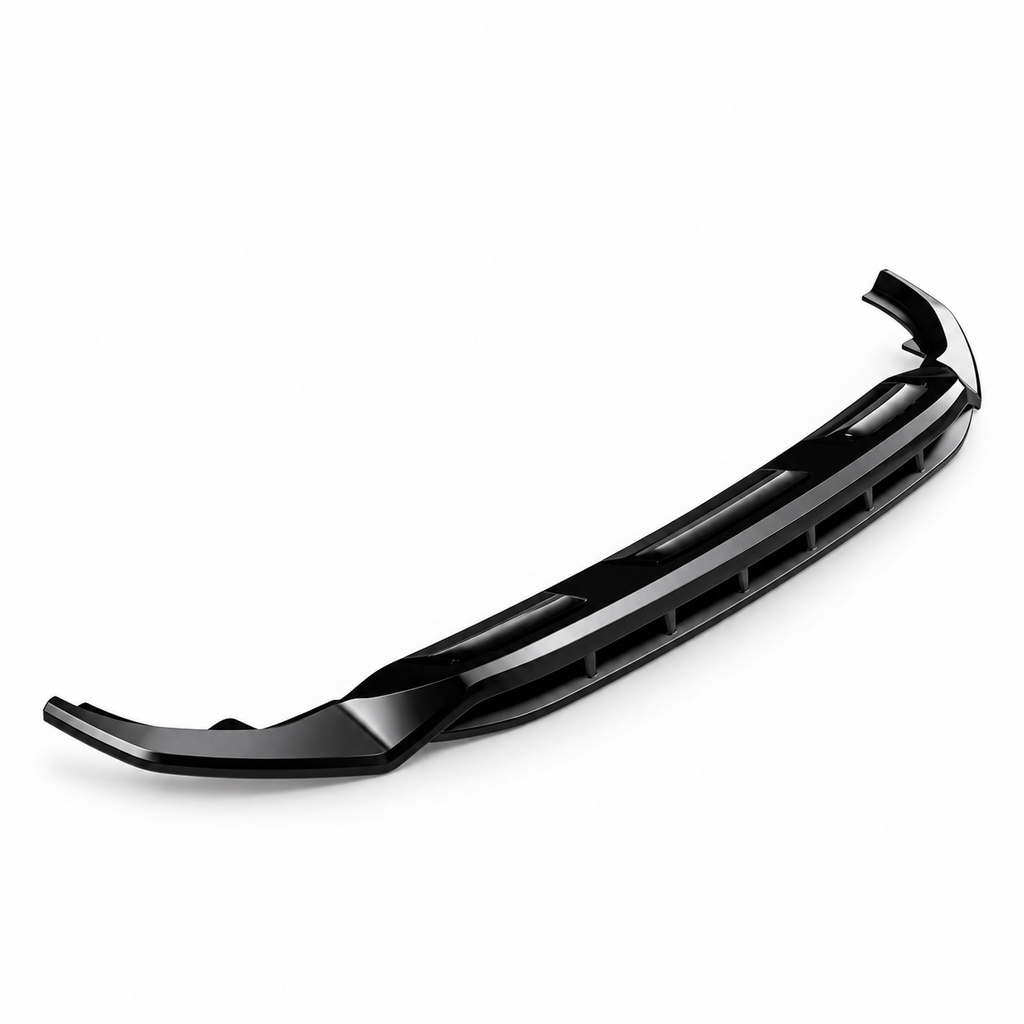 Audi Q8 S-Line & SQ8 Front Splitter — Mk1 2018–2023 Gloss Black