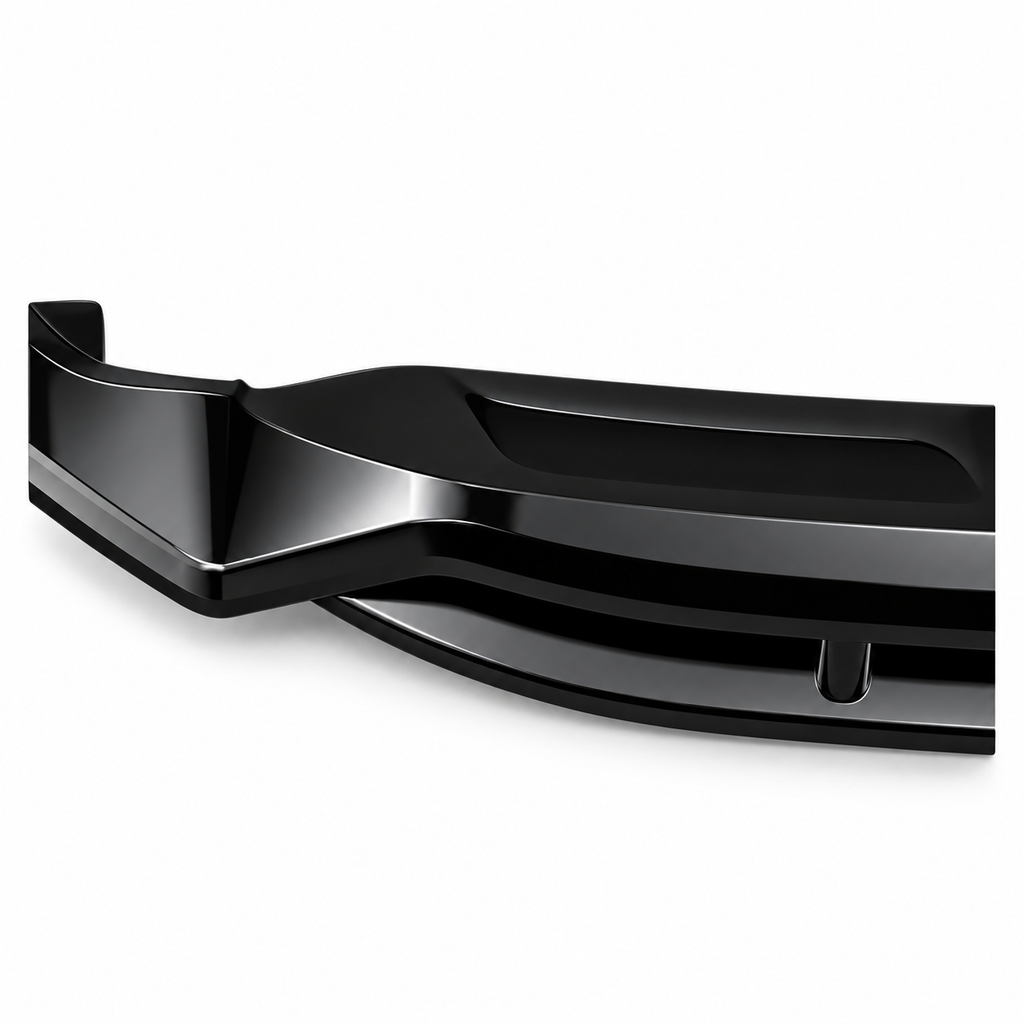 Audi Q8 S-Line & SQ8 Front Splitter — Mk1 2018–2023 Gloss Black