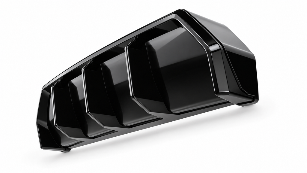BMW 3 Series G20 / G21 M Sport Rear Valance (Diffuser) — Facelift 2022+ Gloss Black