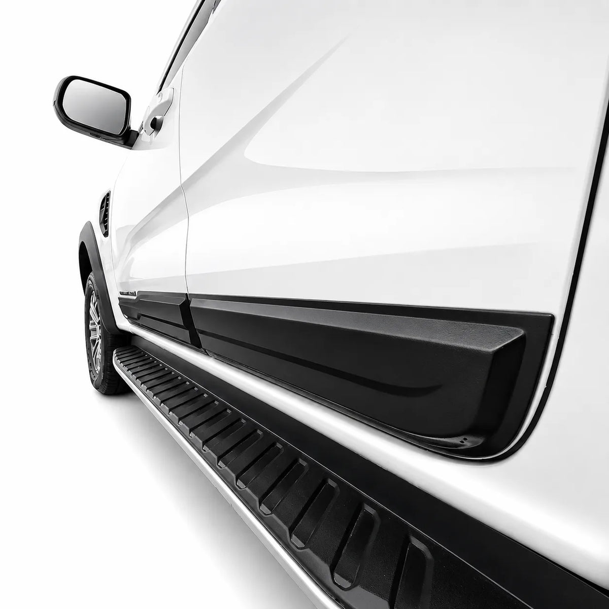 Ford Ranger T9 Body Cladding (4pcs) — 2022+ Gloss Black