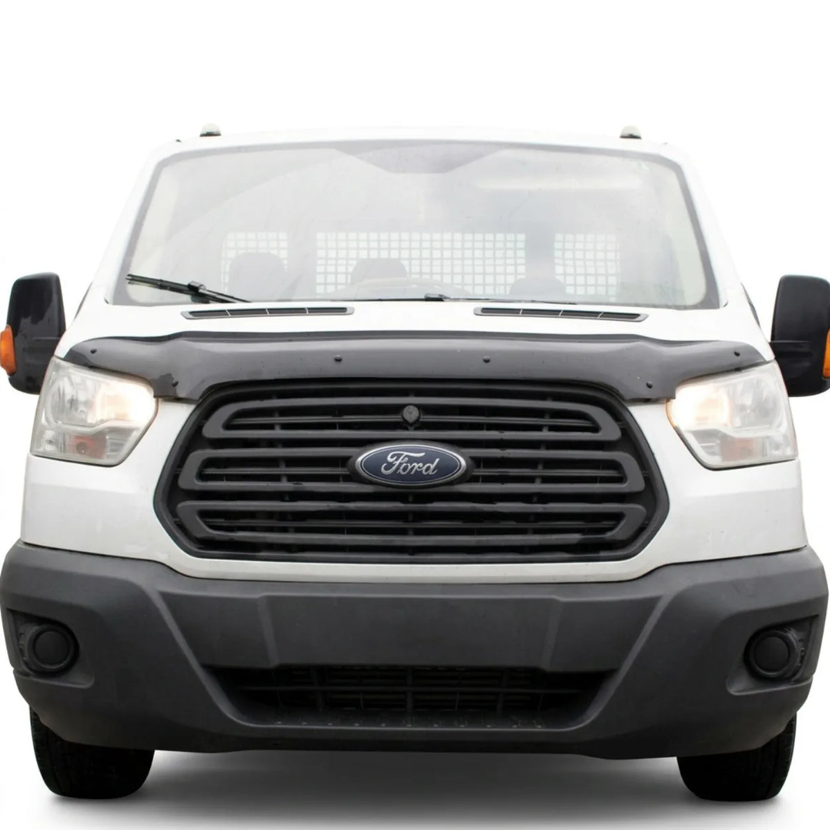 Ford Transit Bonnet Protector — MK8 2014–2018 Gloss Black