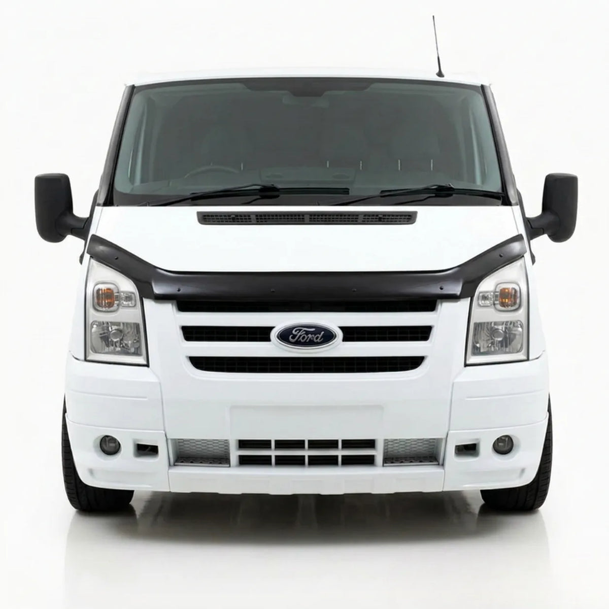 Ford Transit Bonnet Protector — MK7 2007–2013 Gloss Black