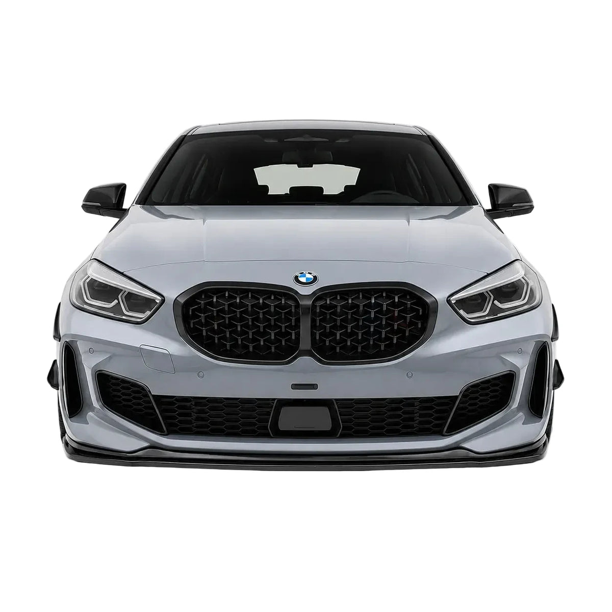 Front Splitter for BMW 1 Series F40 M-Pack / M135i (2019+) — Gloss Black