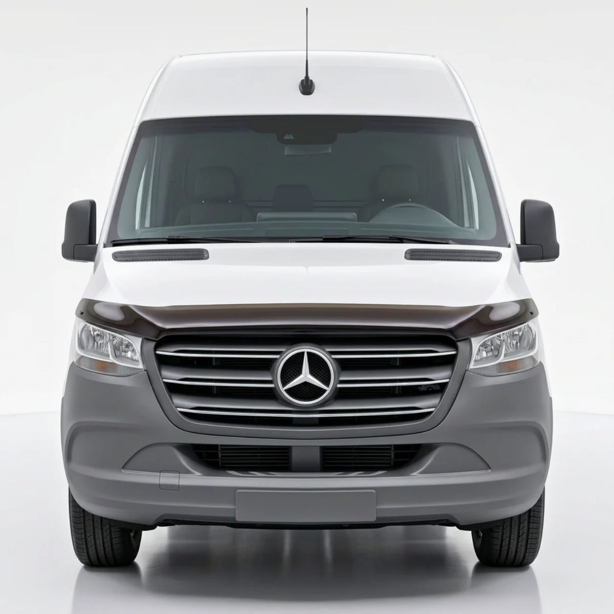 Mercedes Sprinter Bonnet Protector — 2018 Onwards Gloss Black