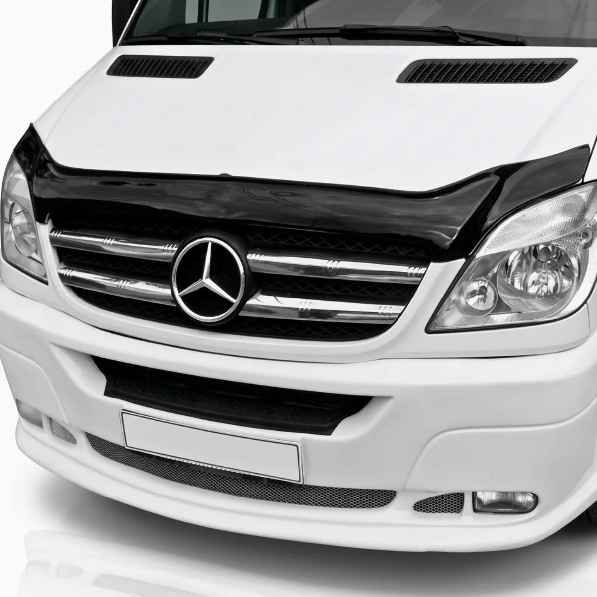 Mercedes Sprinter Bonnet Protector — 2006–2013 Gloss Black