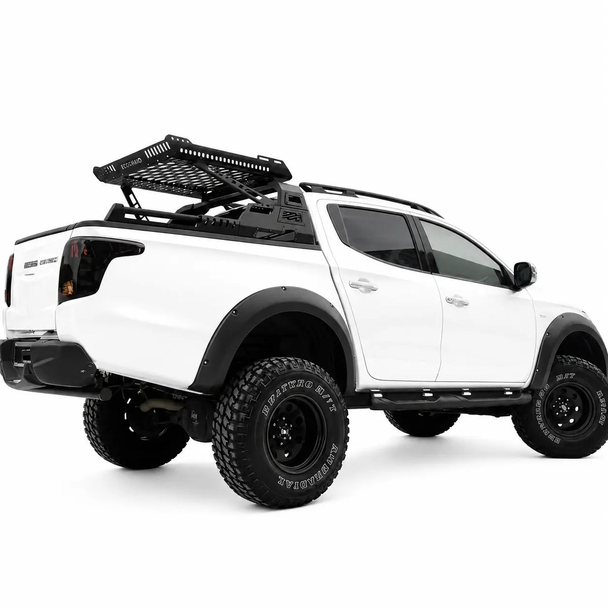Mitsubishi L200 & Fiat Fullback Fender Flares (4pcs) — 2015–2019 Matte Black