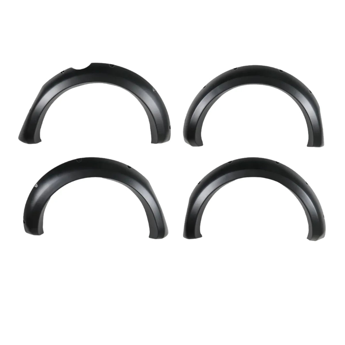 Mitsubishi L200 & Fiat Fullback Fender Flares (4pcs) — 2015–2019 Matte Black