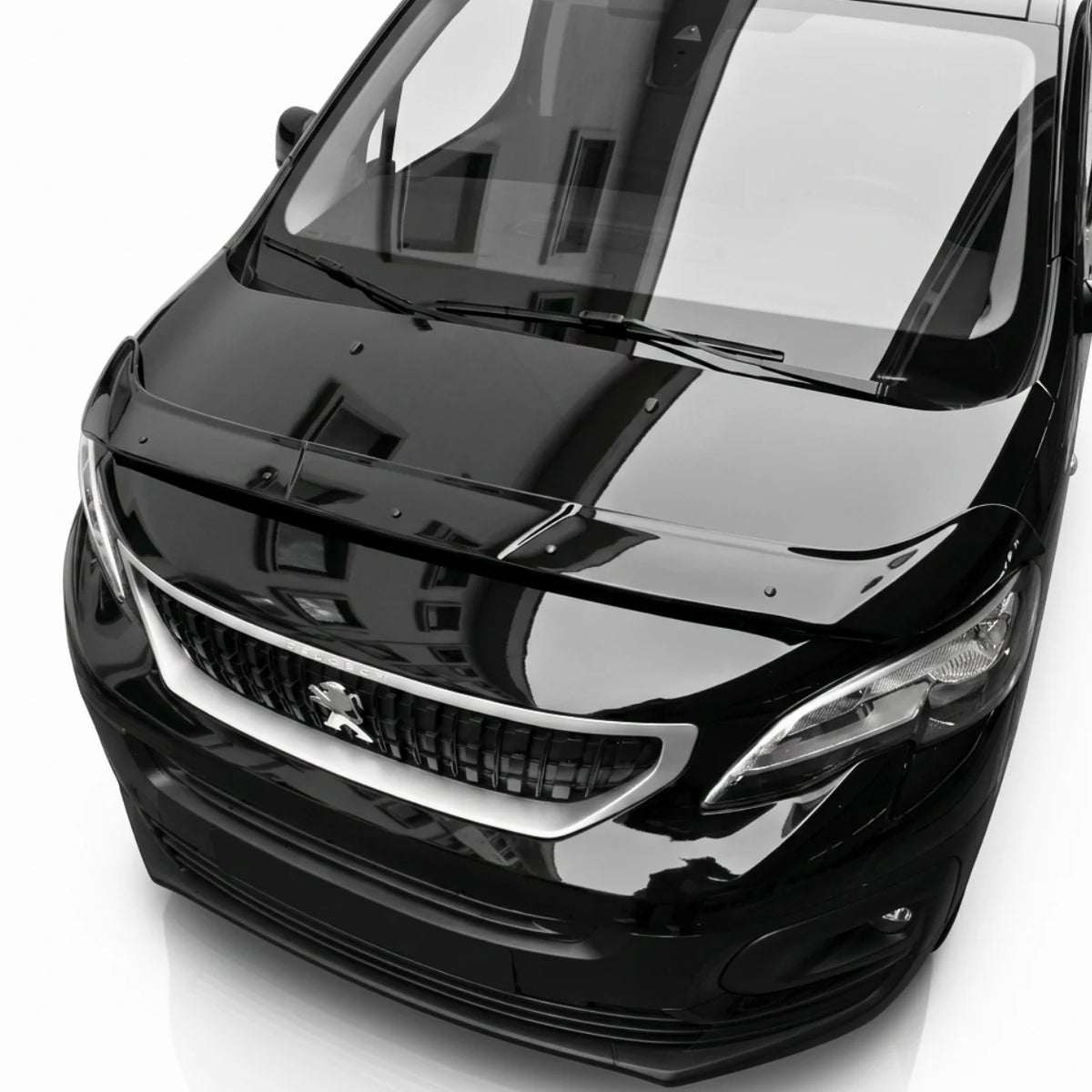 Peugeot Expert Bonnet Protector — 2019 Onwards Gloss Black