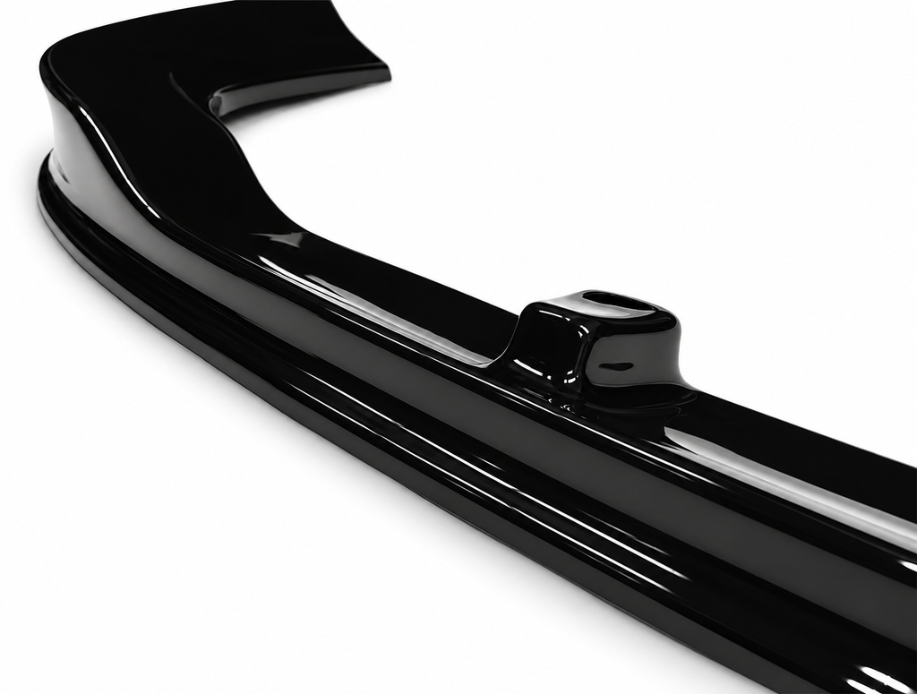 Renault Trafic & Vauxhall Vivaro Front Splitter — X82 2014–2018 Gloss Black