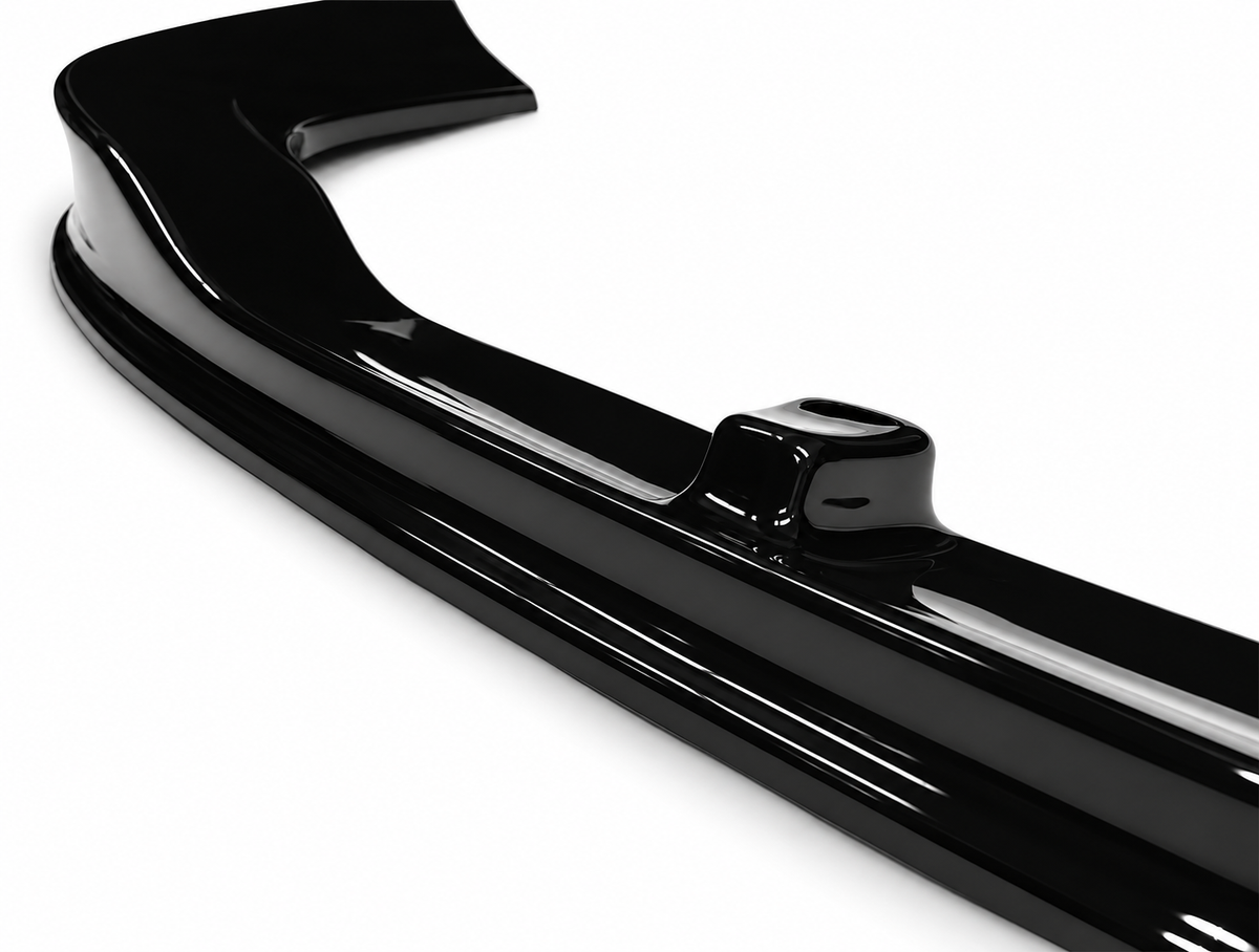 Renault Trafic & Vauxhall Vivaro Front Splitter — X82 2014–2018 Gloss Black