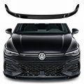 VW Golf Mk8 GTI, GTD, GTE & R-Line Front Splitter V2 — 2020–2024 Gloss Black