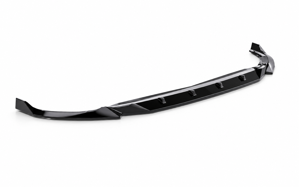 VW Golf R Mk8 Front Splitter — 2020–2024 Gloss Black